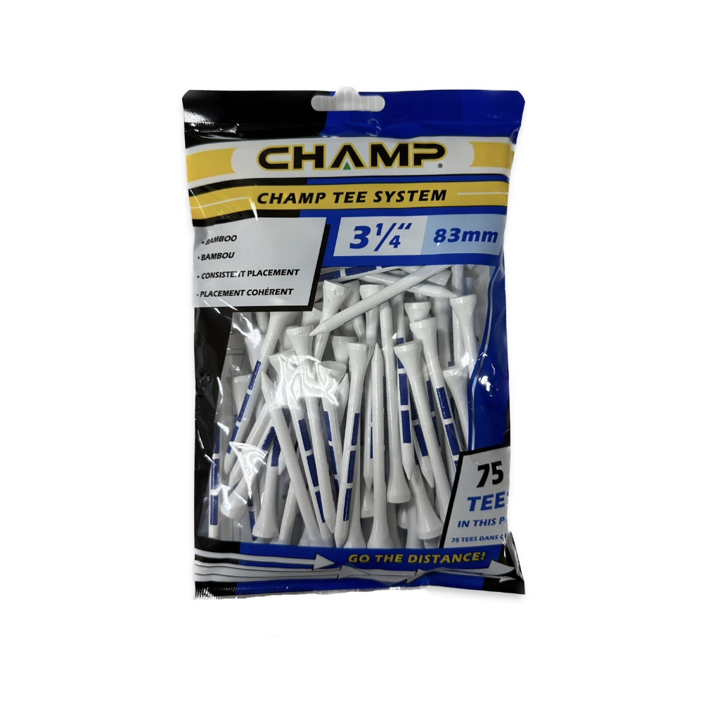 CHAMP 竹製tee 3 4/1 83mm (圖像) CHAMP 竹製tee 3 4/1 83mm
