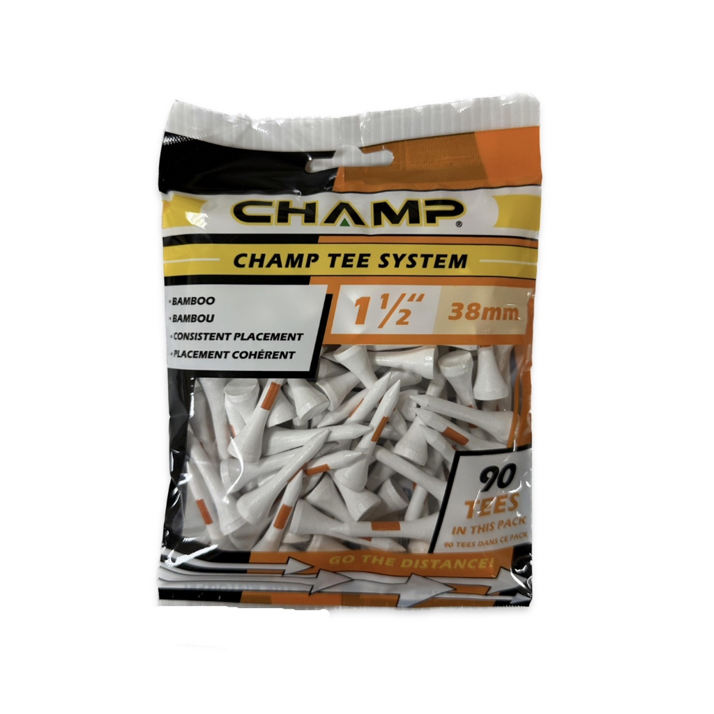 CHAMP 竹製TEE 1 1/2 38mm (圖像) CHAMP 竹製TEE 1 1/2 38mm