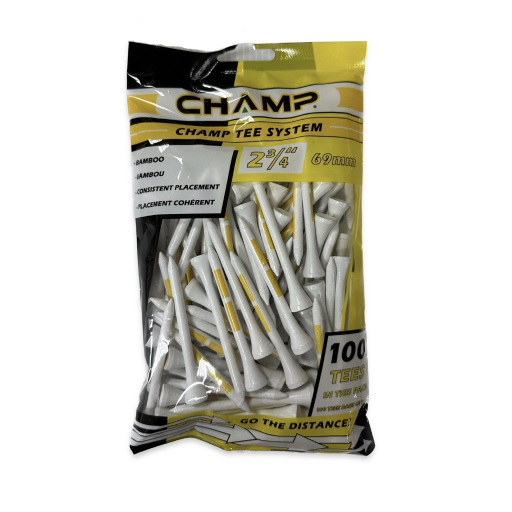 CHAMP 竹製TEE 2 3/4 69mm (圖像) CHAMP 竹製TEE 2 3/4 69mm